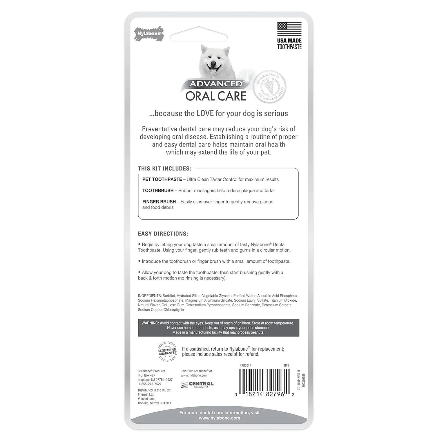 Nylabone Advanced Oral Care Kit for Adult Dogs - Image 7