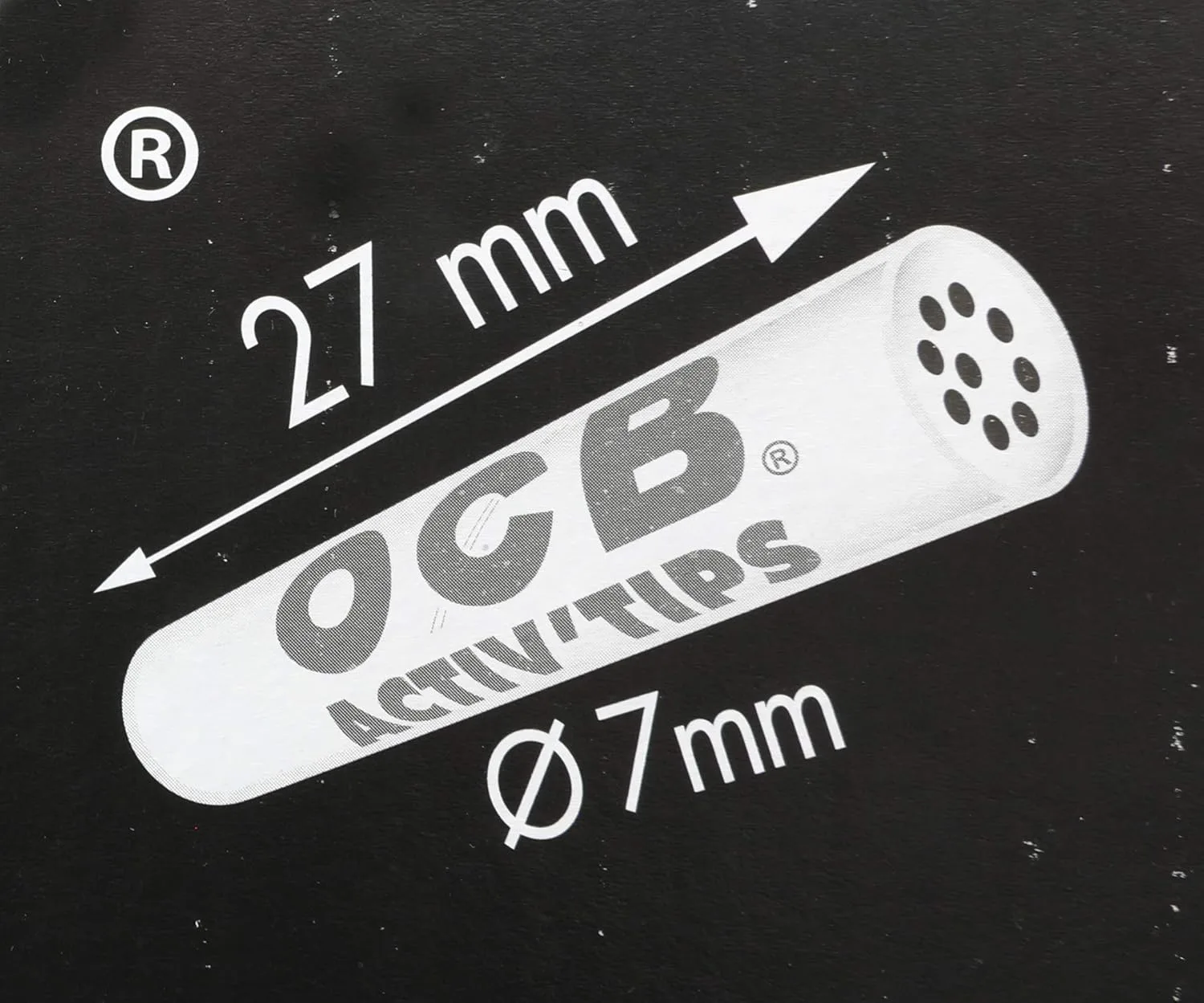 OCB Slim Unbleached Activated Carbon Filters - 100 Pack - Image 3