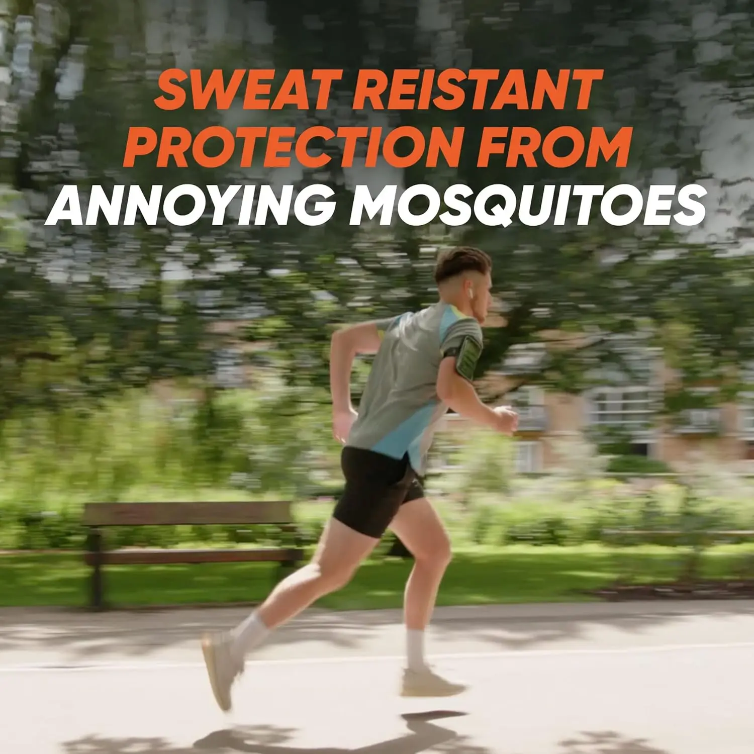 OFF! Unscented insect repellent spray protects against mosquitoes, ticks, biting flies, gnats, chiggers, and fleas, with a sweat-resistant formula for easy application.
