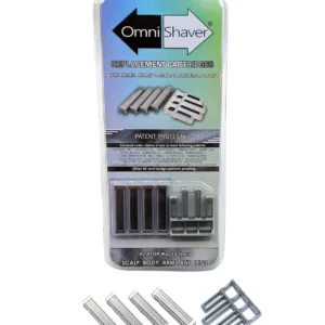 Omnishaver Replacement Razor Cartridge - 4 Count