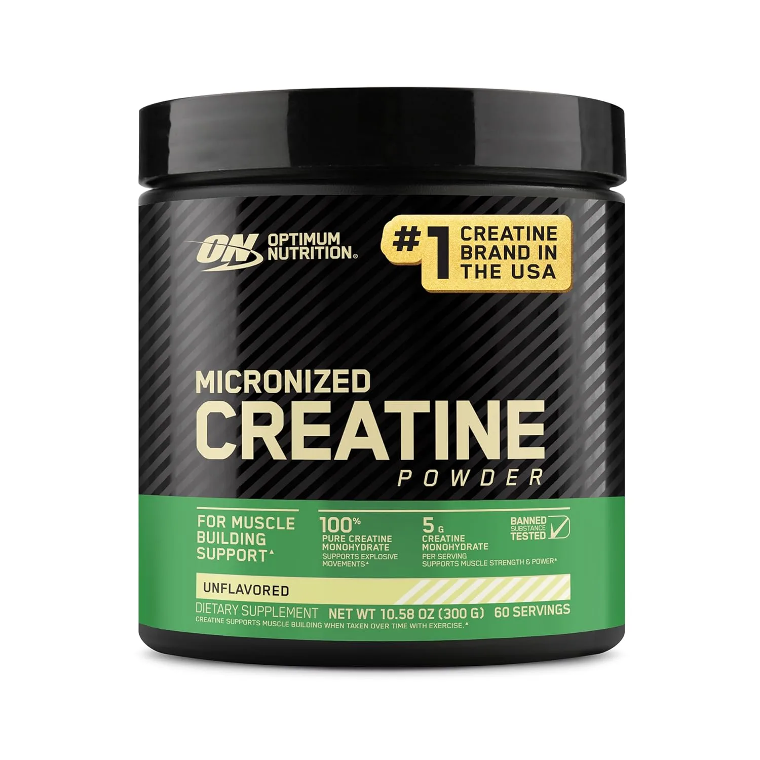 ON Micronized Creatine Powder - Muscle Building - Unflavored