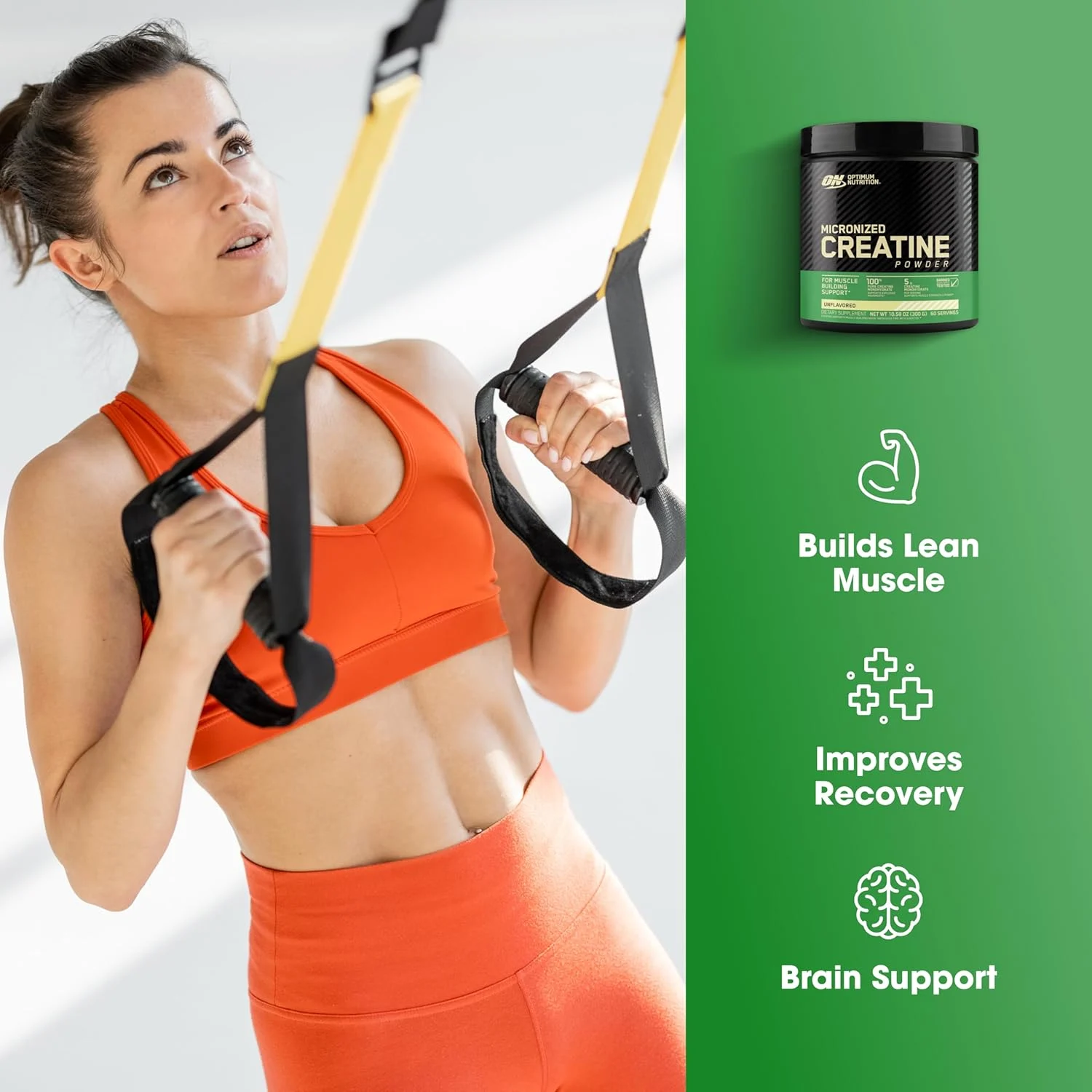 ON Micronized Creatine Powder - Muscle Building - Unflavored - Image 3