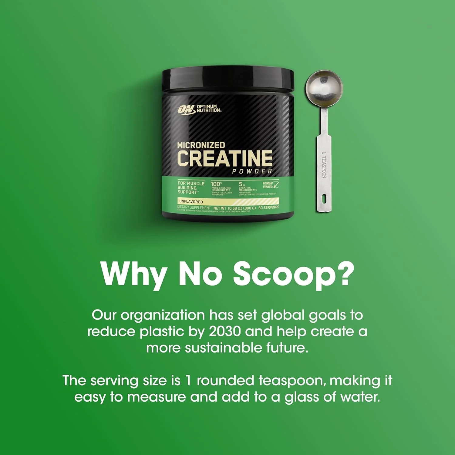 ON Micronized Creatine Powder - Muscle Building - Unflavored - Image 6