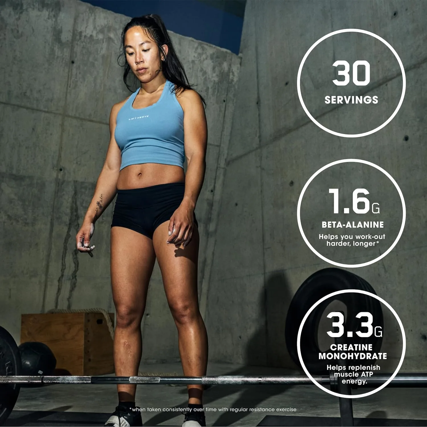 ON Gold Standard Pre Workout Blueberry Lemonade - Image 5