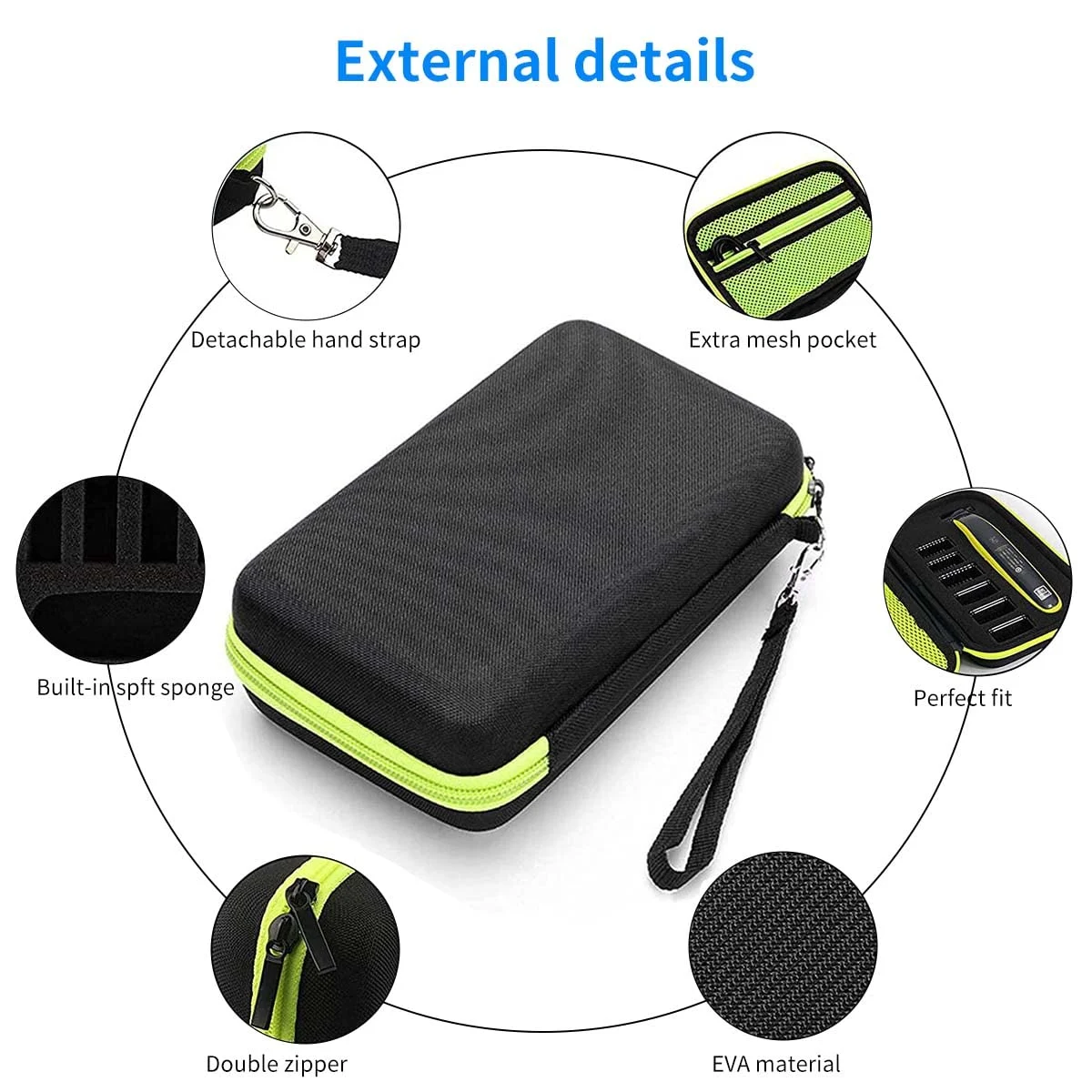 OneBlade Case for Philips Shaver QP2520 QP2530 Travel Bag - Image 3
