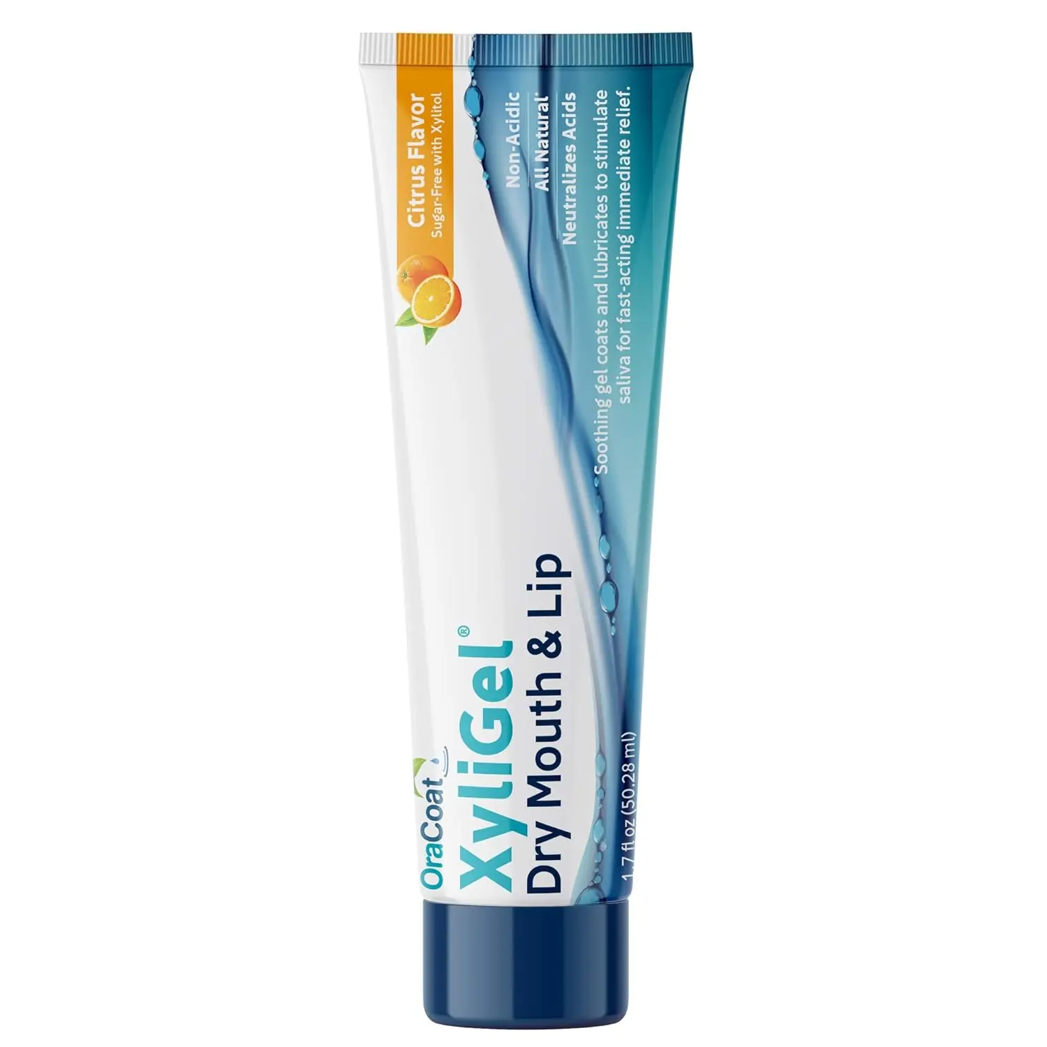 A package of OraCoat XyliMelts Mint-Free lozenges, a health and personal care item designed to relieve dry mouth symptoms.