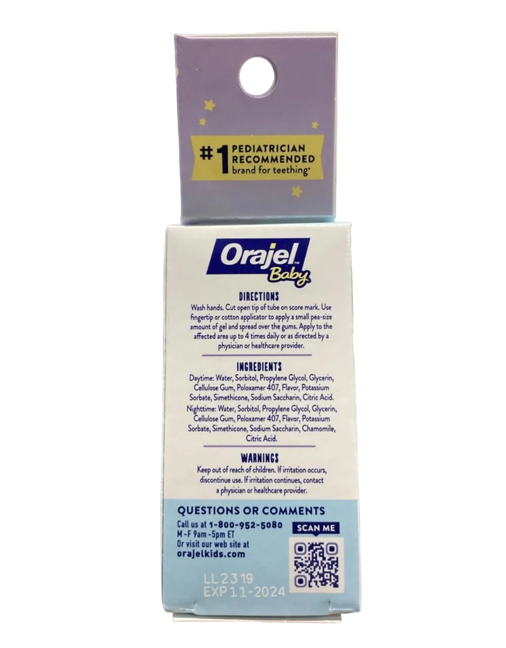 Orajel Baby Teething Cool Gels - Benzocaine-Free - Image 2