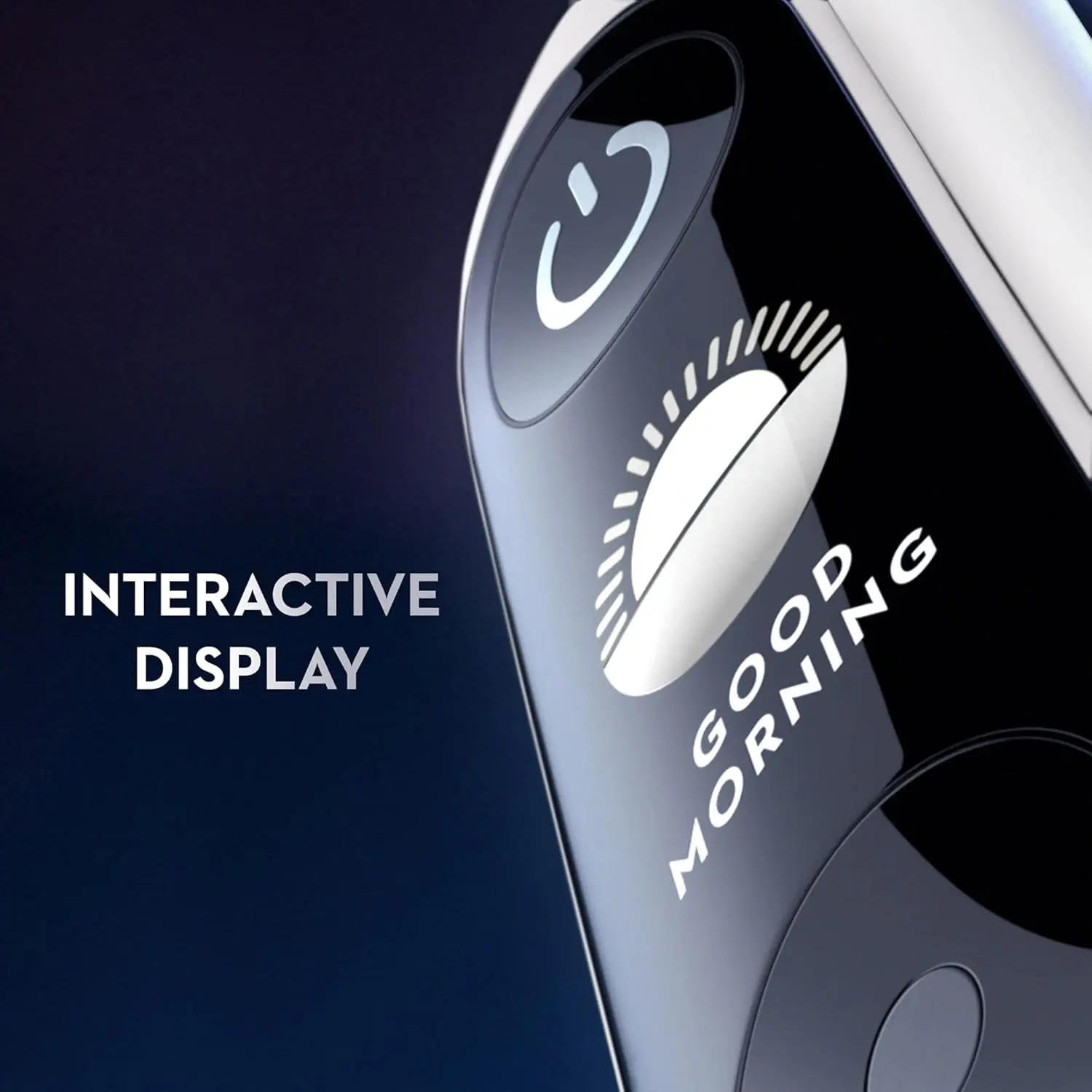 The Oral-B iO7 electric toothbrush features revolutionary magnetic technology, a black and white display with brushing mode options, and comes with a premium travel case for on-the-go oral care.