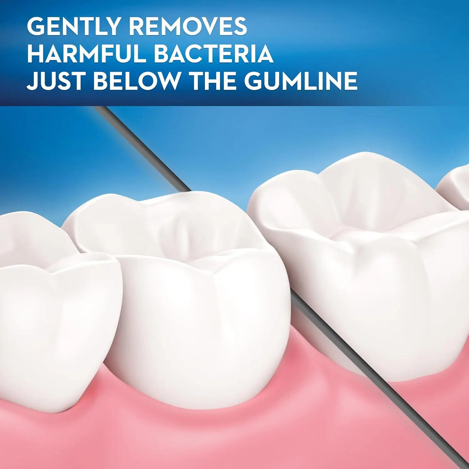 Oral-B Essential unwaxed dental floss, the number one dentist-recommended brand, gently removes plaque and food between teeth while being gentle on gums.