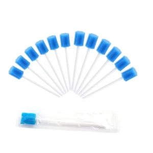 100 Oral Care Sponges - Disposable Mouth Swabs