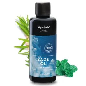 Organic Bath Oil Jojoba Mint Cedar - AllgäuQuelle
