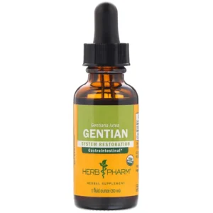 Organic Gentian Extract for Digestion - Herb Pharm