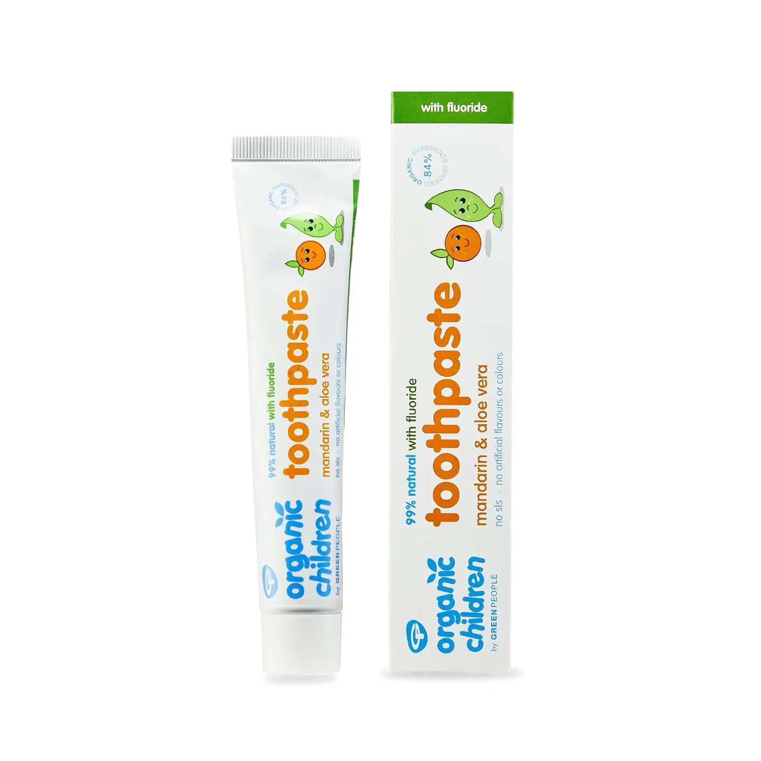 Organic Kids Toothpaste - Natural & Safe to Swallow - Image 3