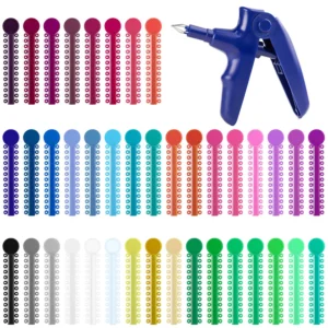 Orthodontic Ligature Ties & Gun - 1040 Pcs