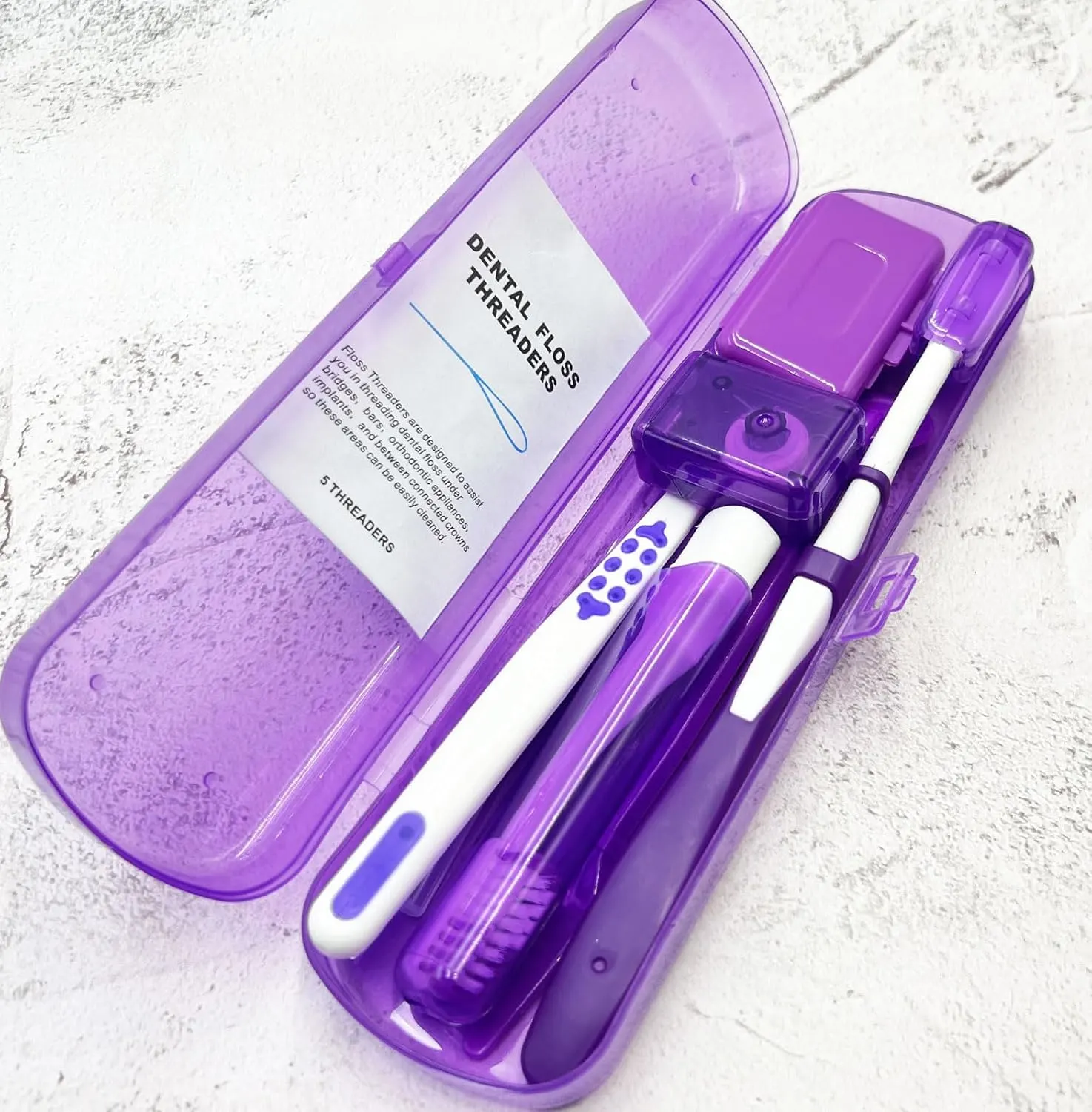 Orthodontic Oral Care Kit for Braces - Travel Size - Image 2