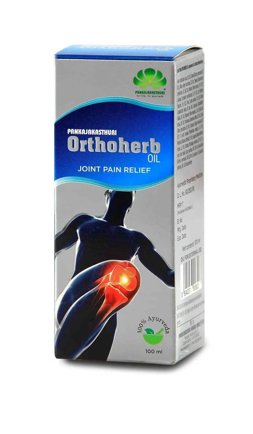 Orthoherb Oil - Joint Pain Relief - 100ml