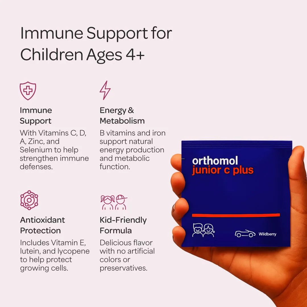 Orthomol Immun Junior C Plus - Kids Multivitamin - Image 4