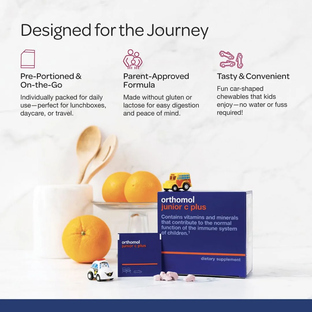 Orthomol Immun Junior C Plus - Kids Multivitamin - Image 7