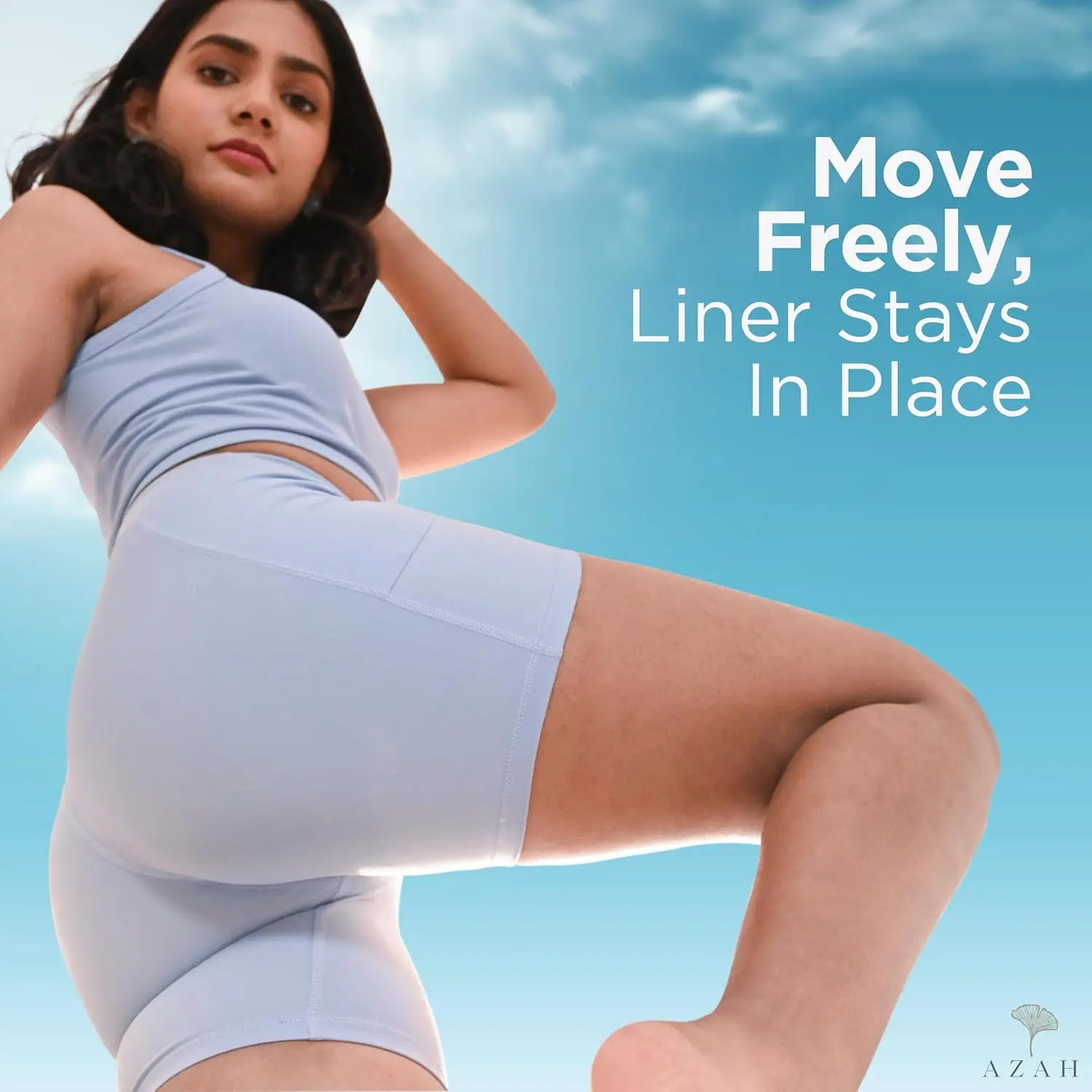 This pack of 40 ultra-thin and breathable panty liners is designed for daily use, offering soft, gentle, and hygienic protection for women.