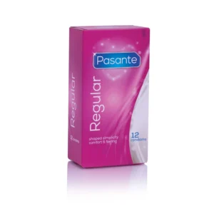 Pasante Regular Condoms - Comfortable & Safe, 12 Count