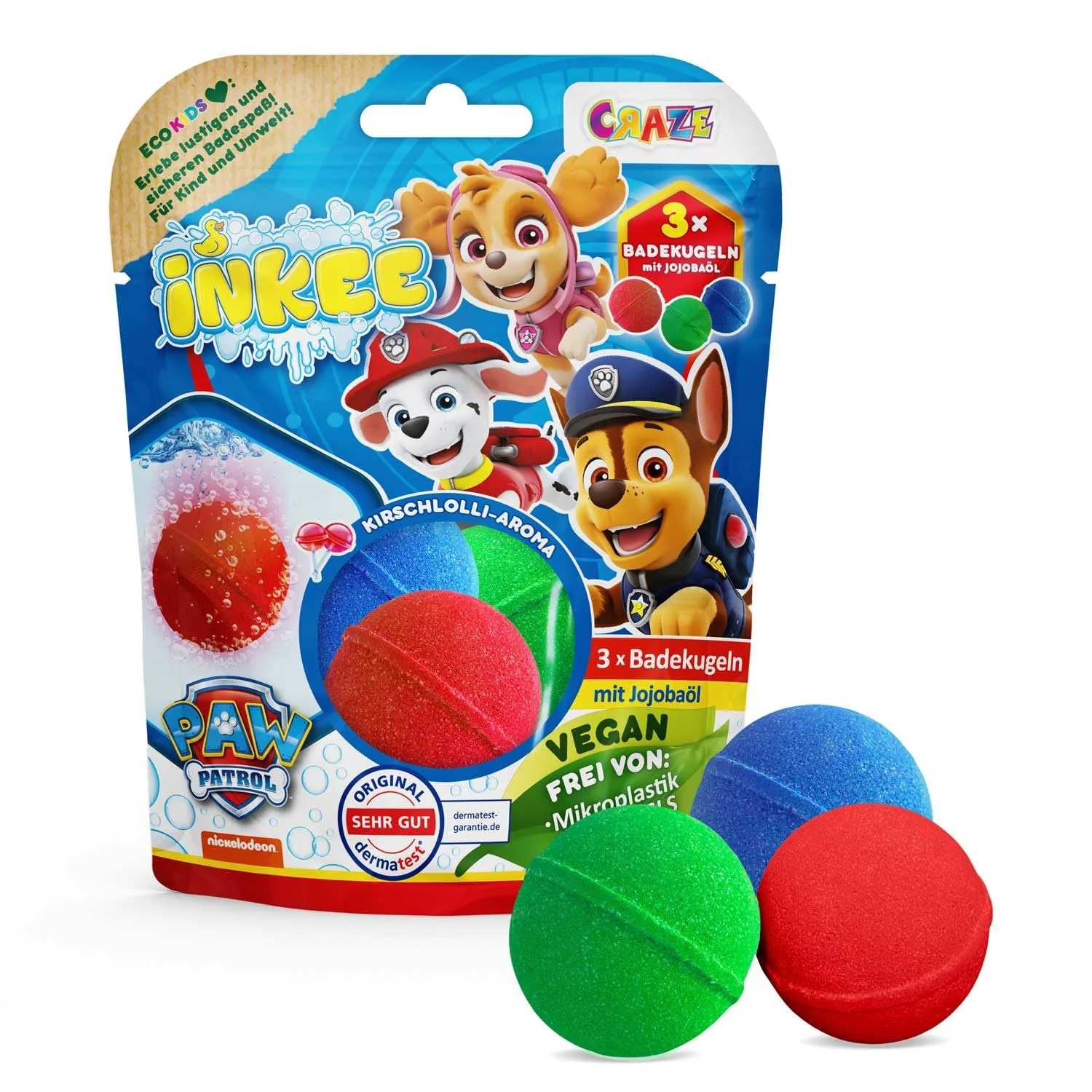 Paw Patrol Bath Bombs Surprise - 8 Pack