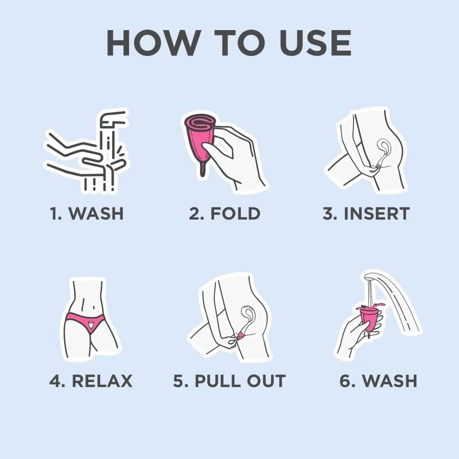 This image shows a large PEESAFE menstrual cup, a comfortable and reusable alternative to tampons and pads, designed to provide up to 12 hours of protection.