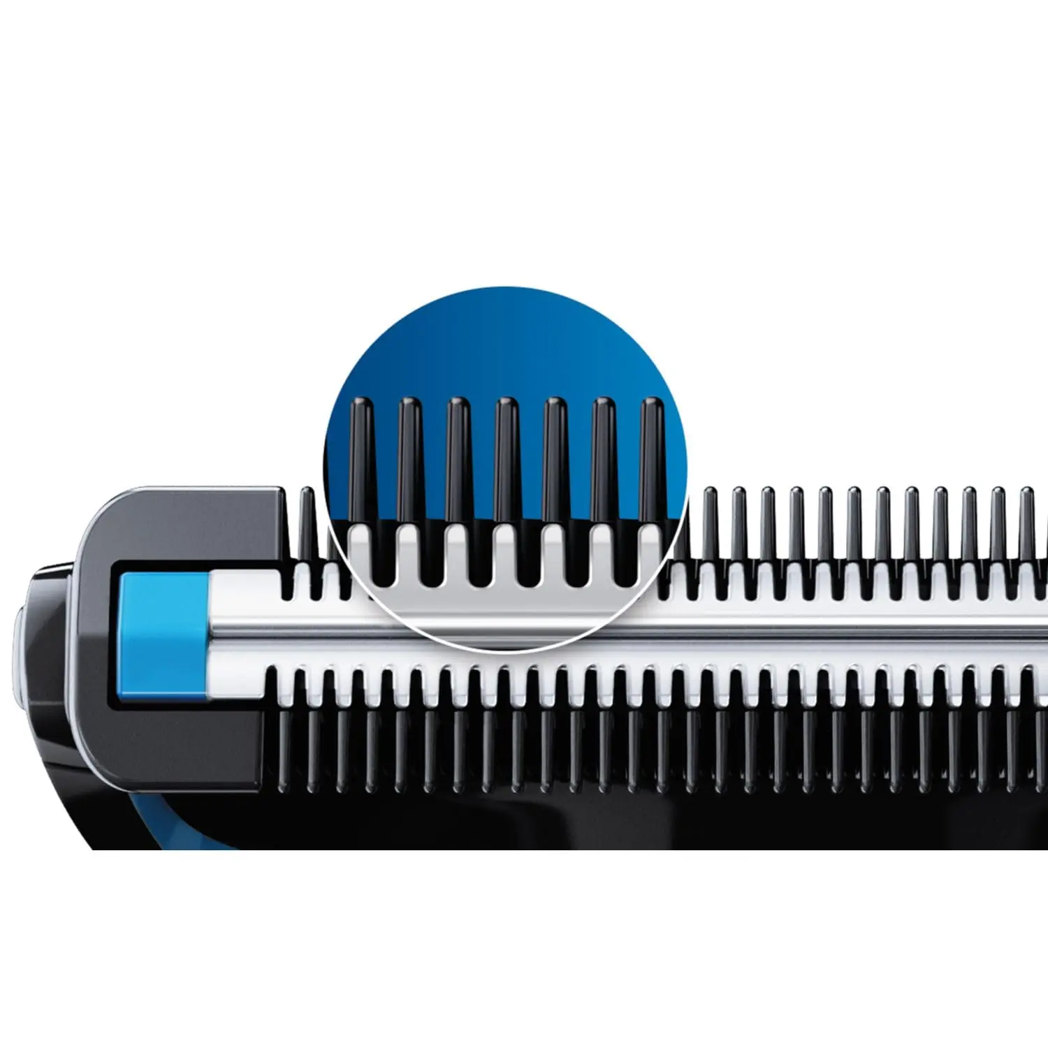 Black Philips Bodygroom 1000 safely and comfortably trims body hair in any direction, protecting skin with a 3mm comb and allowing for wet or dry use.