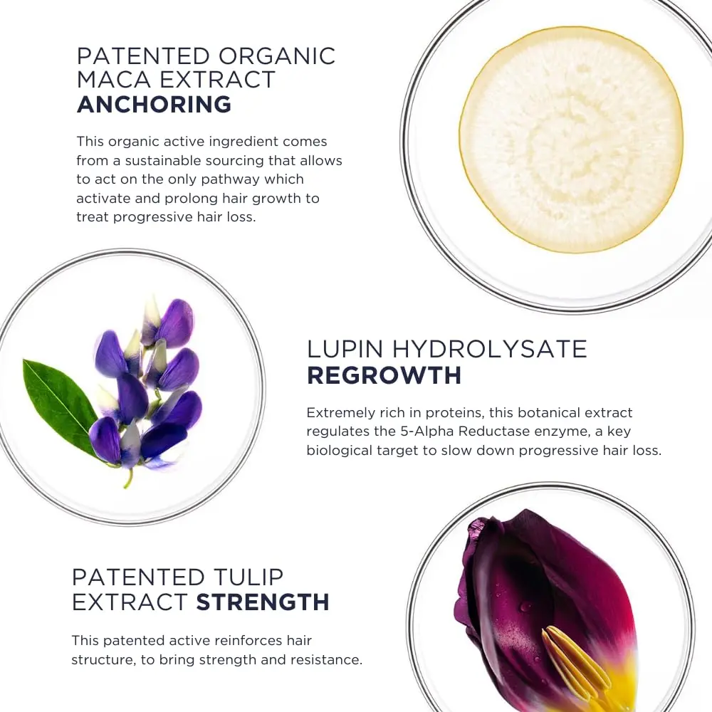 Phyto Phytocyane hair serum vials for women, designed to strengthen hair follicles and treat progressive hair loss with natural ingredients.