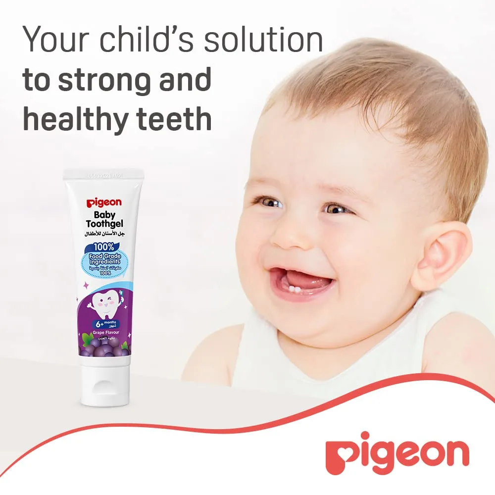 Pigeon Baby Tooth Gel Fluoride - Cavity Protection - Image 2