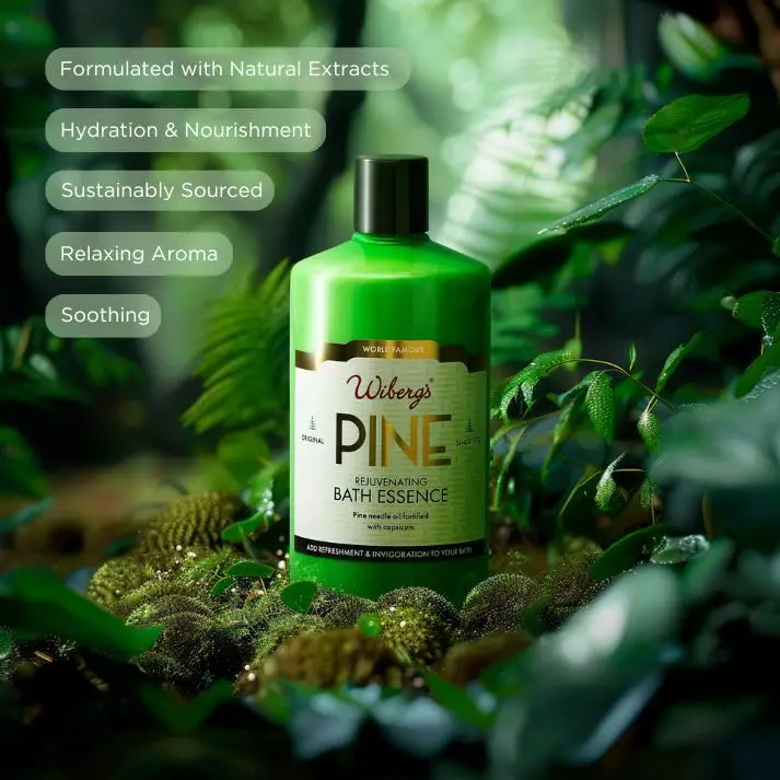 Pine Bath Essence - Wiberg's Pine Needle Oil Bath - Image 2