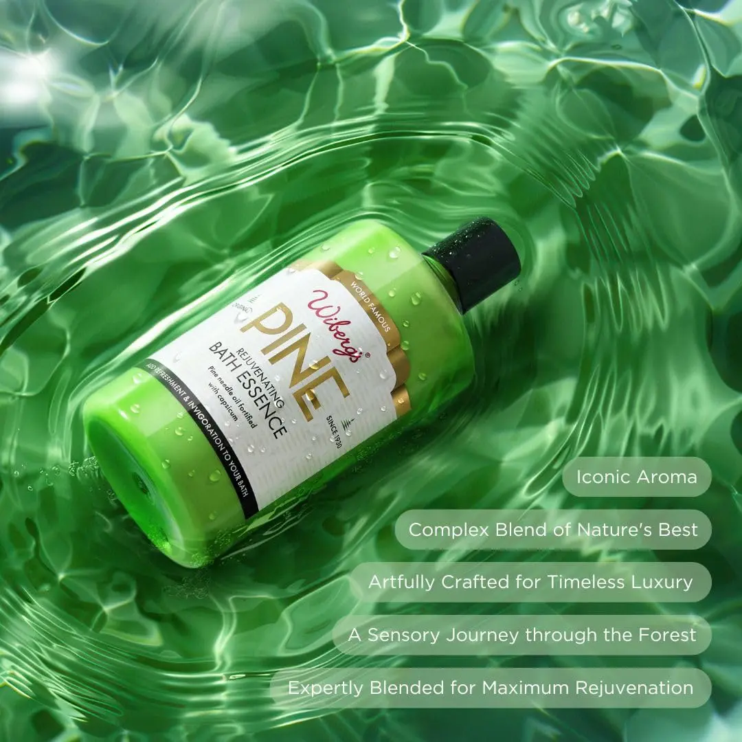 Pine Bath Essence - Wiberg's Pine Needle Oil Bath - Image 3