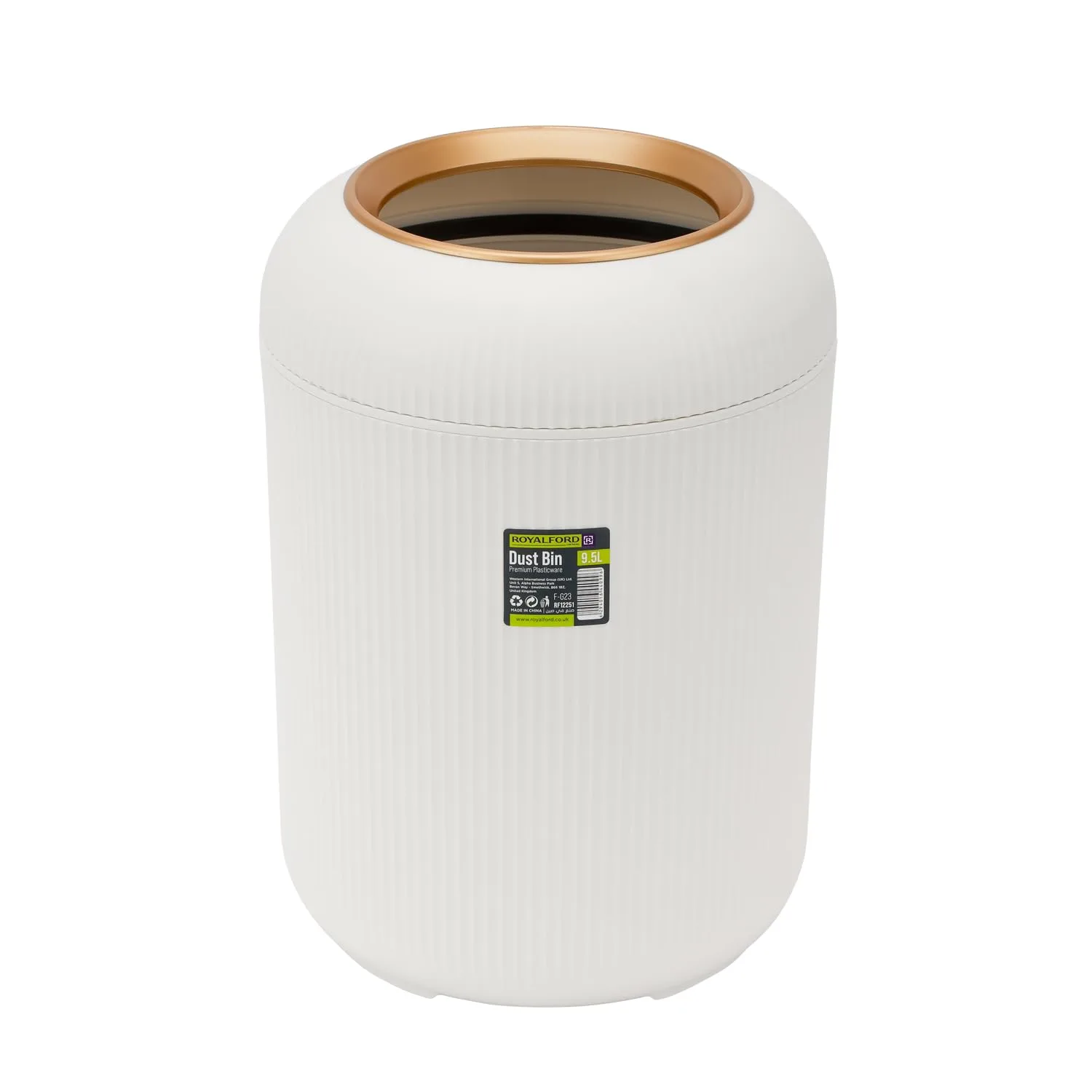 Plastic Waste Bin - Office, Home, Bathroom