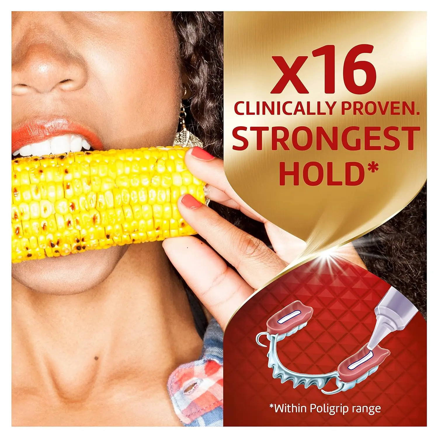 Poligrip Power Max Denture Adhesive - 4 Pack - Image 2