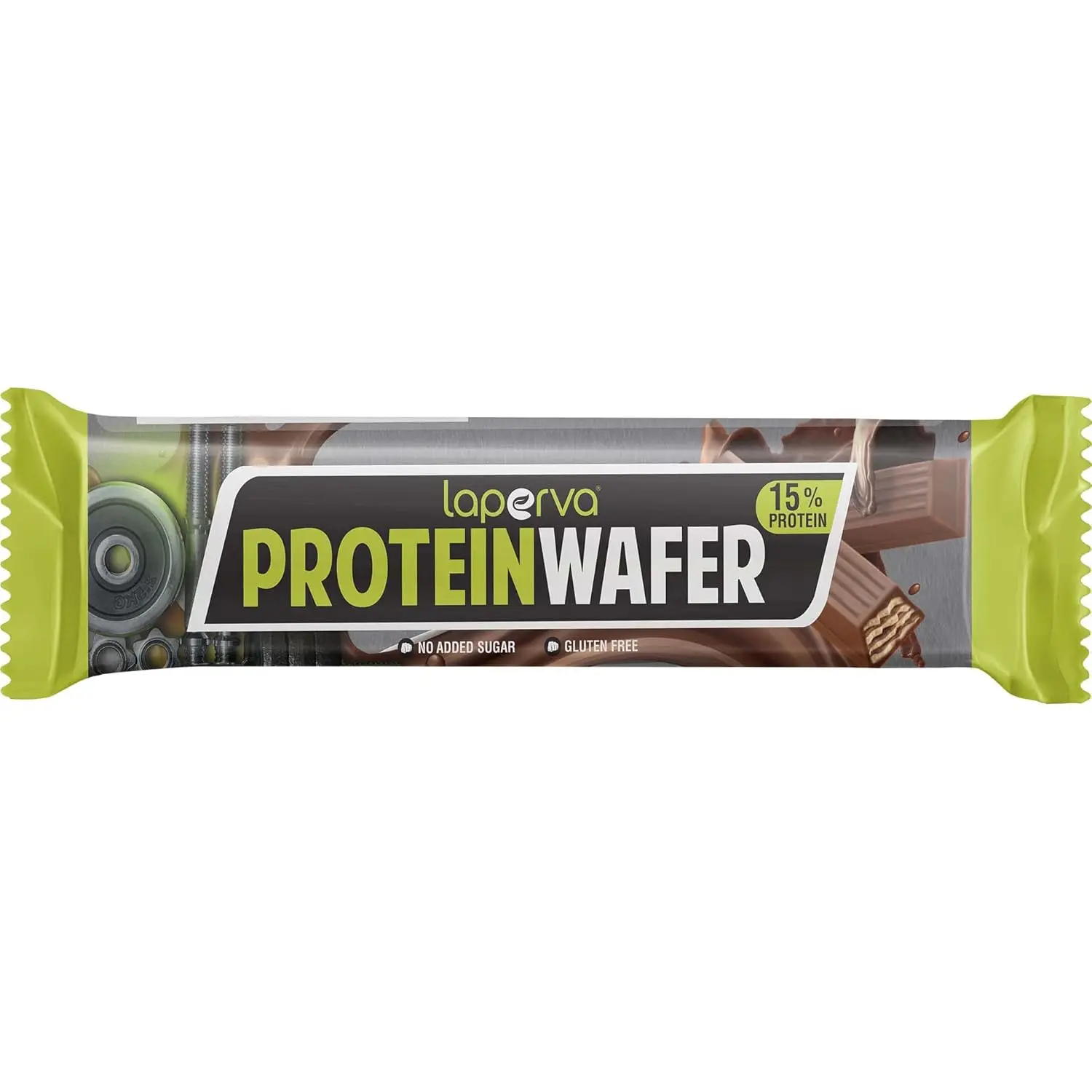Enjoy a delicious and convenient chocolate protein wafer that's gluten-free and perfect for post-workout muscle recovery and weight management.