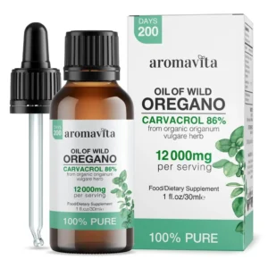 Pure Wild Greek Oregano Oil - High Carvacrol, Organic