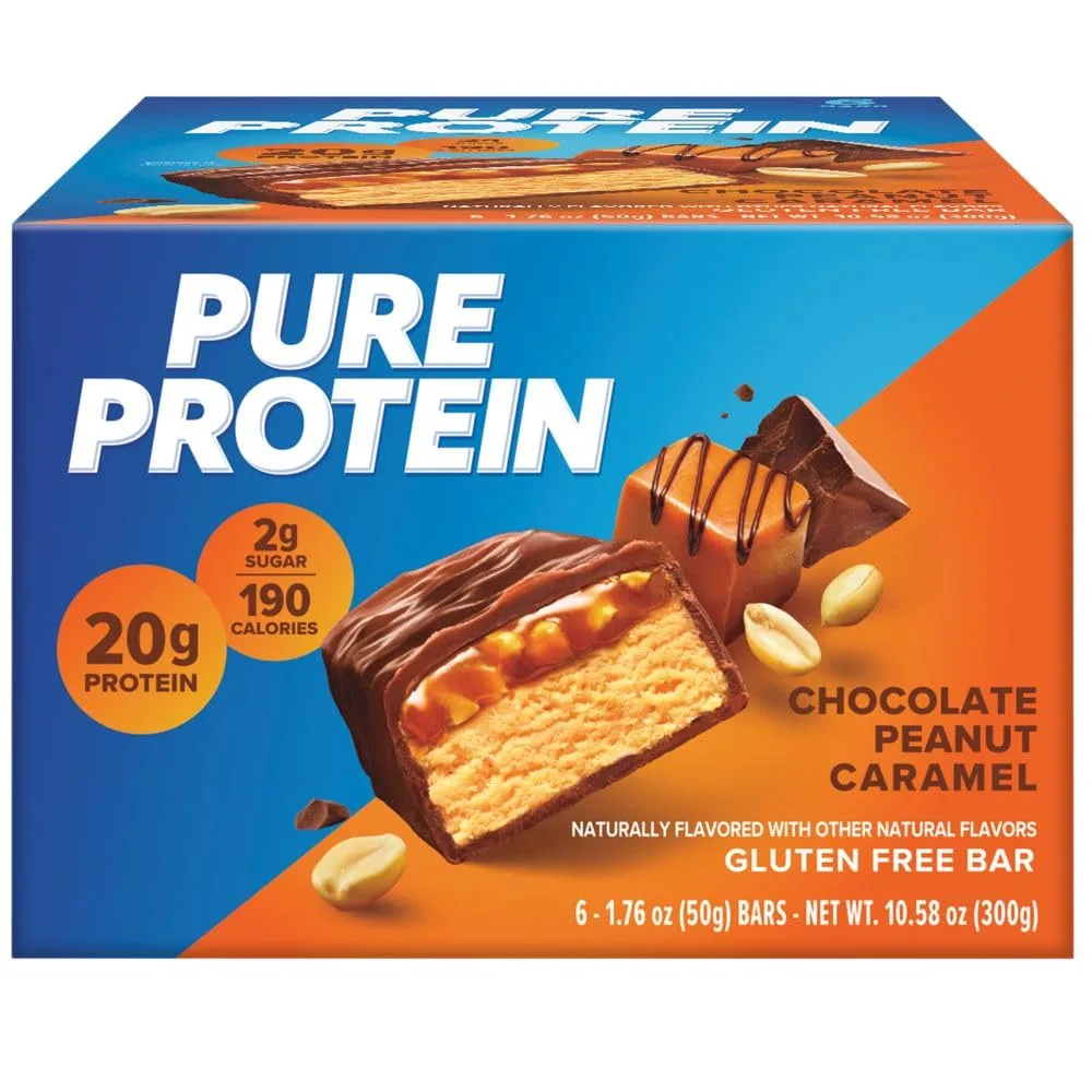 Pure Protein Bar Chocolate Peanut - 6 Count - Image 7