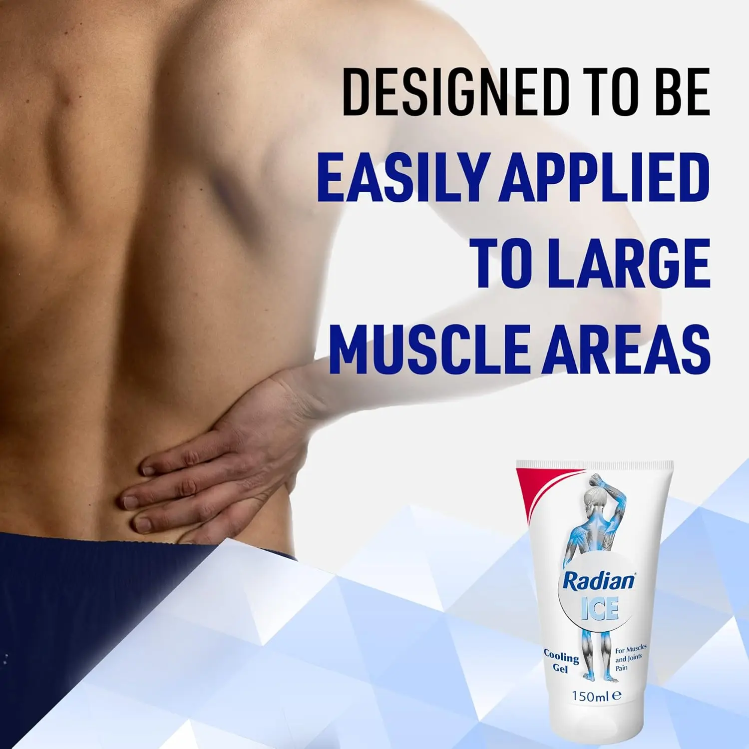 Radian Ice Cooling Gel - Muscle Pain Relief 150ml - Image 3