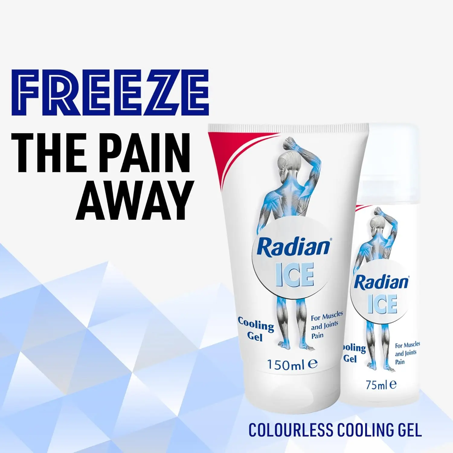 Radian Ice Cooling Gel - Muscle Pain Relief 150ml - Image 7