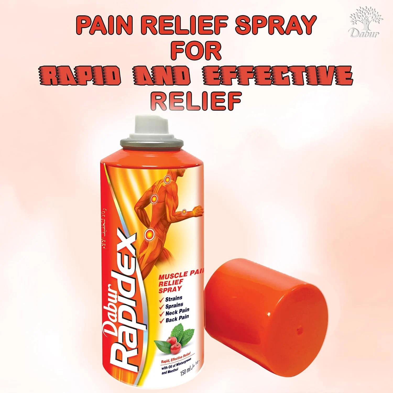 Rapidex Pain Relief Spray | Muscle & Joint Pain - Image 2