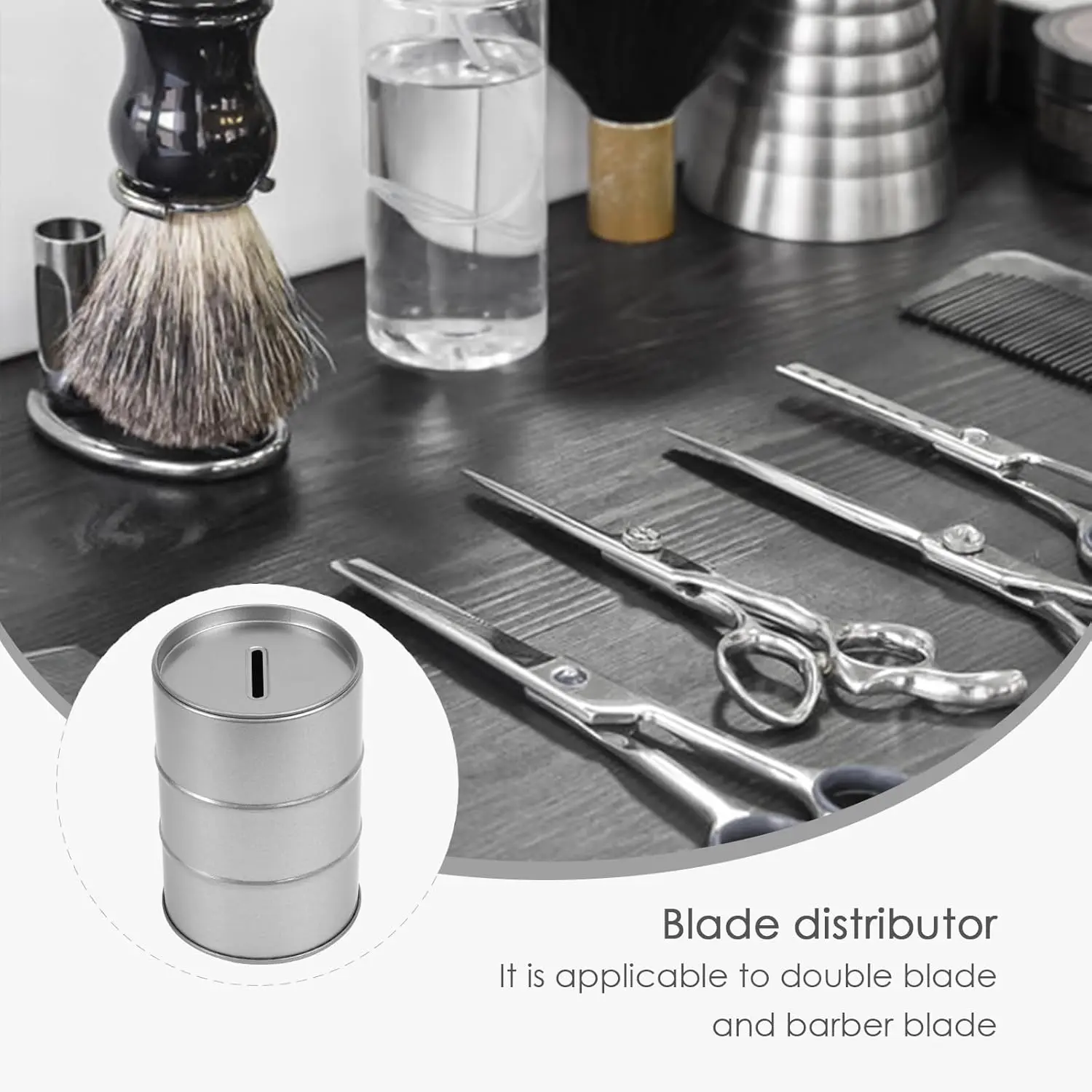 Razor Blade Disposal Container Metal Case - Image 5