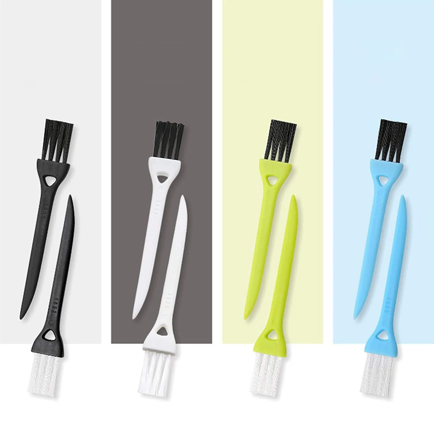 Razor Cleaning Brushes Electric Shaver Brush 8 Pcs - Image 5