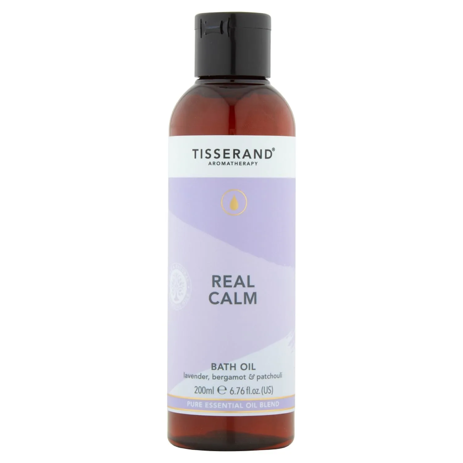 Tisserand Real Calm Bath Oil - Lavender, Bergamot, Patchouli - Image 3
