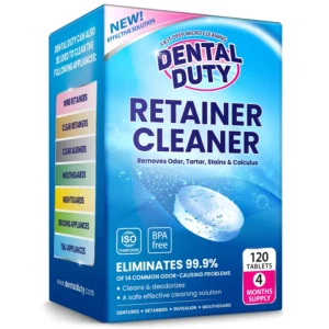 Retainer Denture Cleaner Tablets - 120 Count