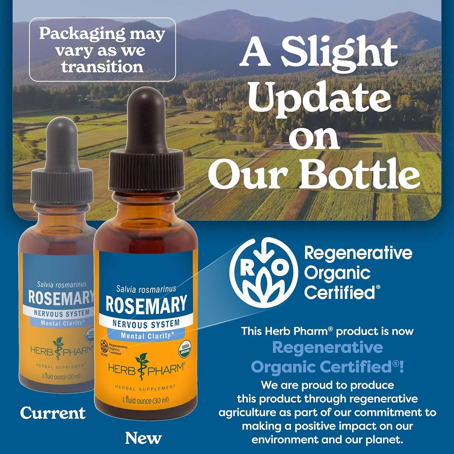 Herb Pharm Organic Rosemary Extract - 1oz - Image 3