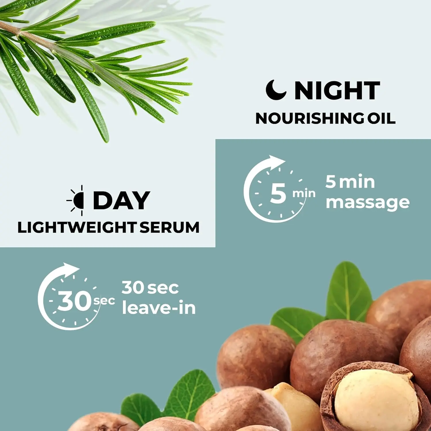 Tashe Professional rosemary and biotin hair growth serum and oil set designed to strengthen and nourish hair for thicker, healthier looking results.