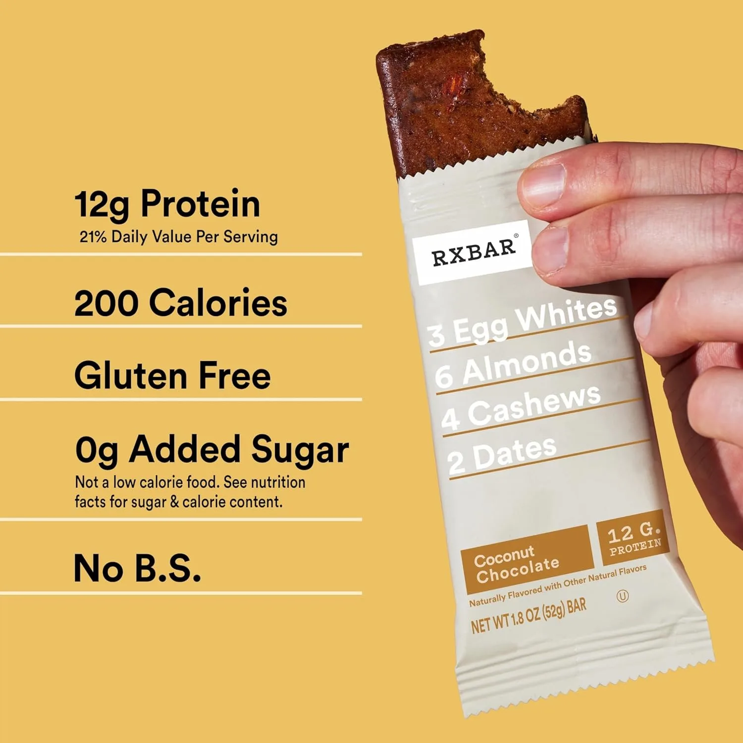 RXBAR Coconut Chocolate Protein Bars - 12 Count - Image 7
