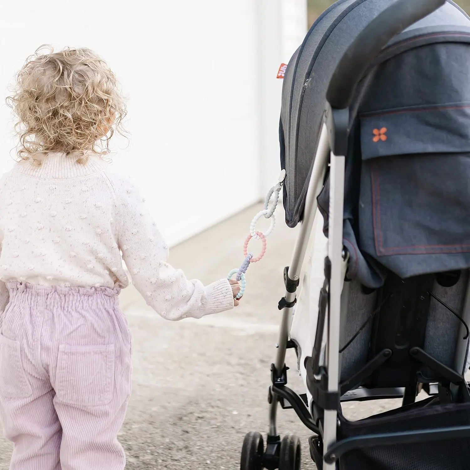 Ryan & Rose Attachable Teether - Safe Silicone Chew Toy - Image 5