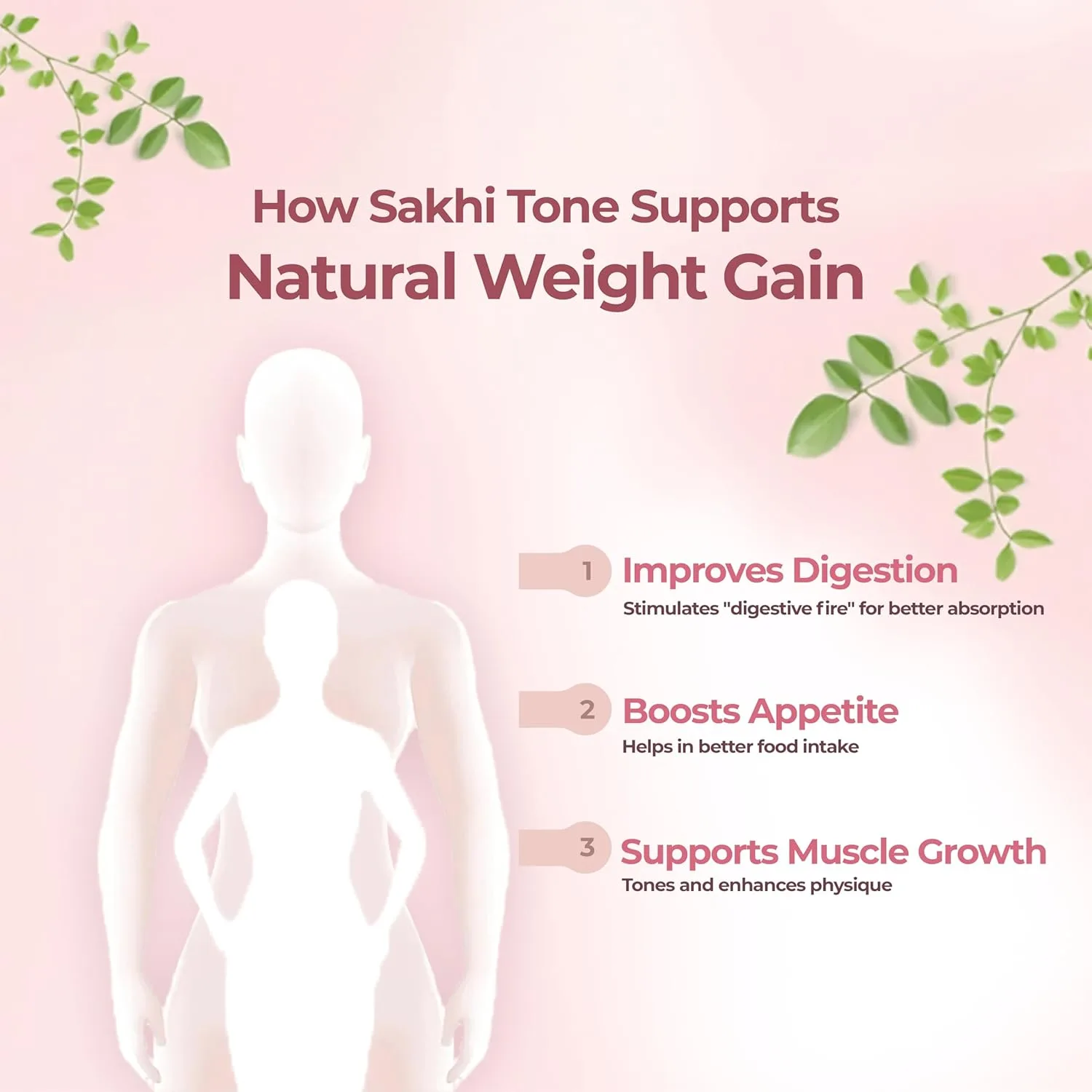 Sakhi Tone Weight Gainer for Women - Natural Physique - Image 5