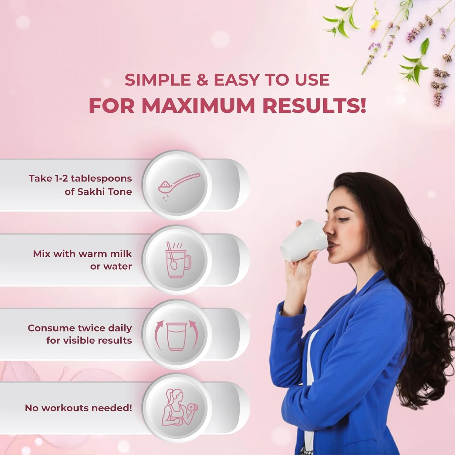 Sakhi Tone Weight Gainer for Women - Natural Physique - Image 7