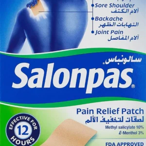 Salonpas Pain Relief Patch - 12 Hour Ultra Thin - 5 Count